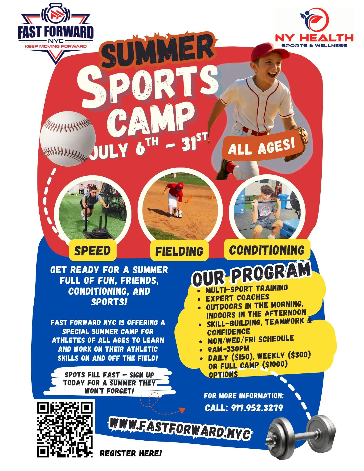 2026 Summer Camp Flyer